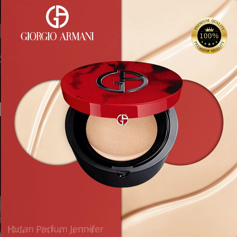 Giorgio Armani cushion foundation Essence sa foundation cushion SPF23 Kemasan+refill