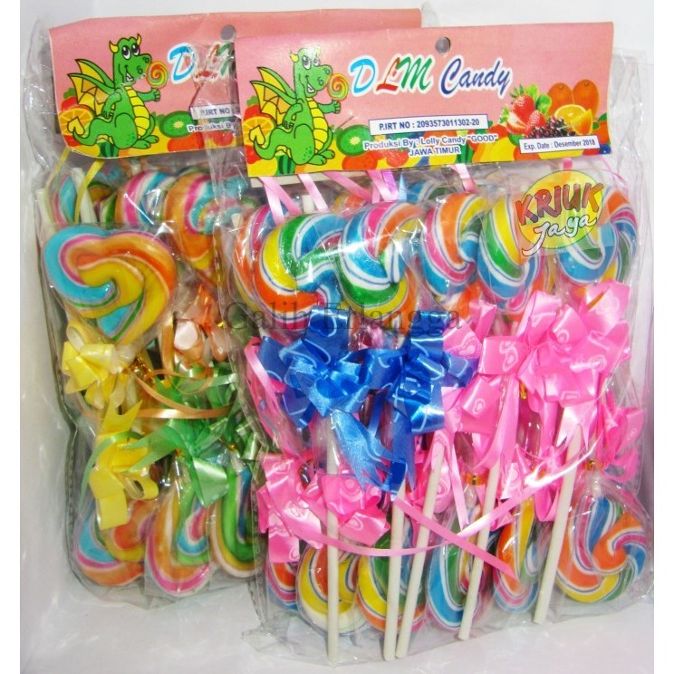 

nb Permen LOLIPOP Warna Warni