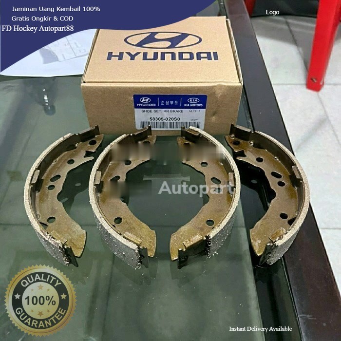 Brake Shoe Kampas Rem Belakang KIA Visto