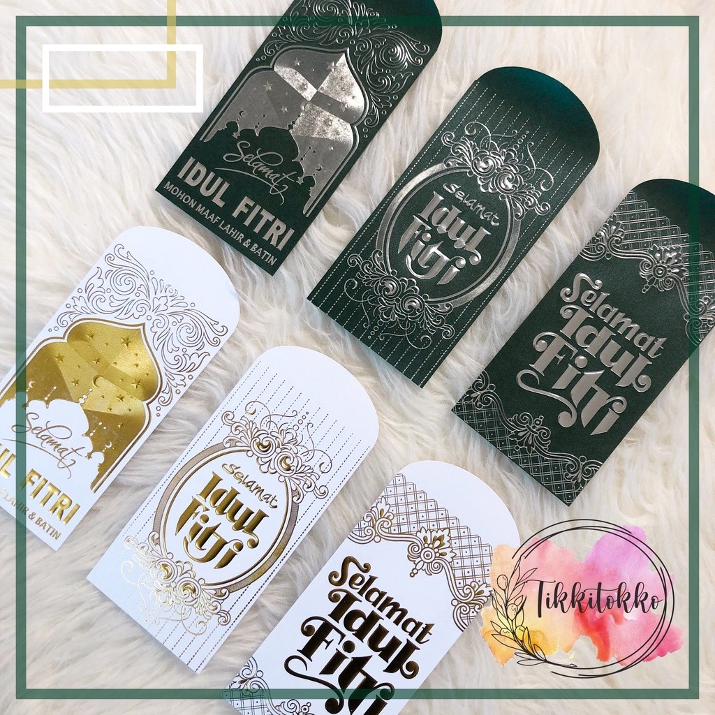 

Azzam_Allstore Amplop Idul Fitri Lebaran HOLOGRAM PREMIUM dg POLY uk. L 8,3cm x 15,6cm isi 50lembar (pilih gambar)