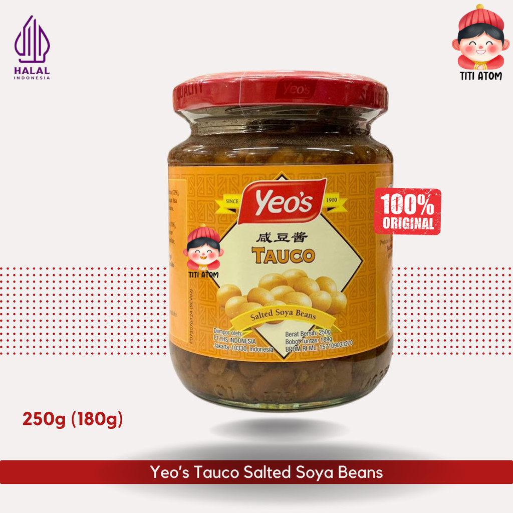 

Yeos Saus Tauco Bumbu Taoco Kedelai 180g