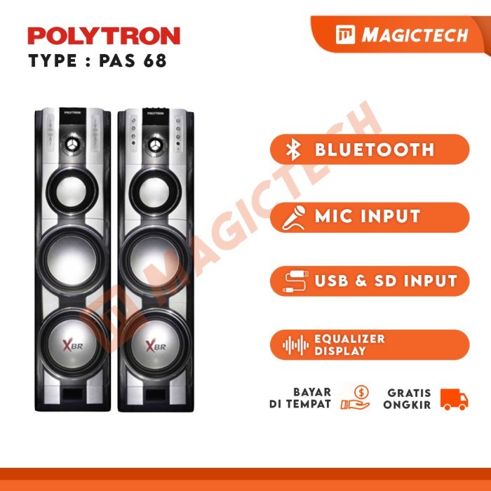 SPEAKER AKTIF POLYTRON PAS 68 / PAS68