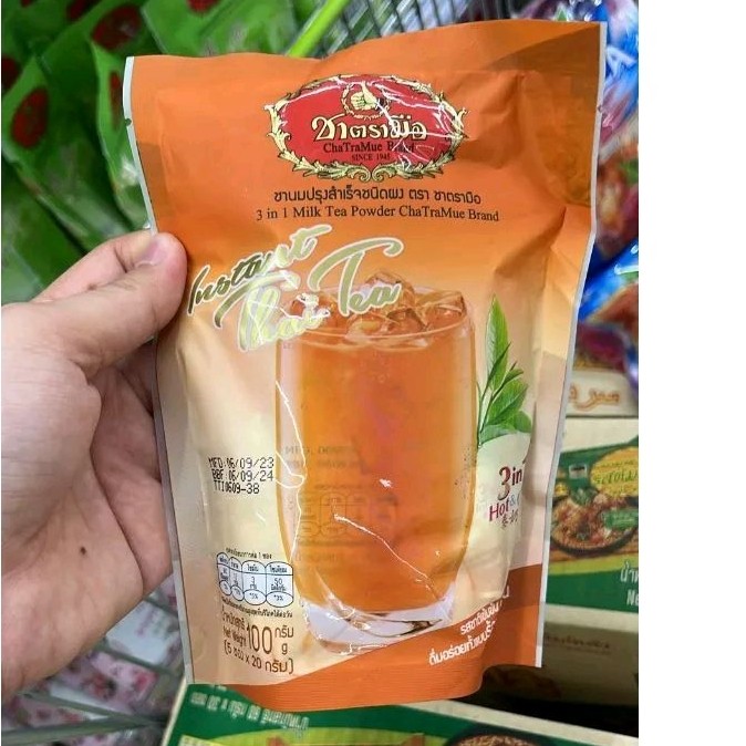 

Thai Tea Chatramue 3in1 Instant 20gr x 5 sachets