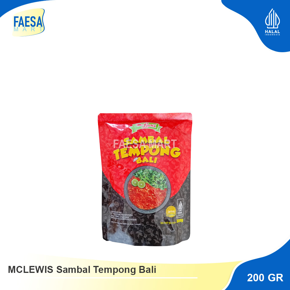 

MCLEWIS Sambal Tempong Bali 200gr