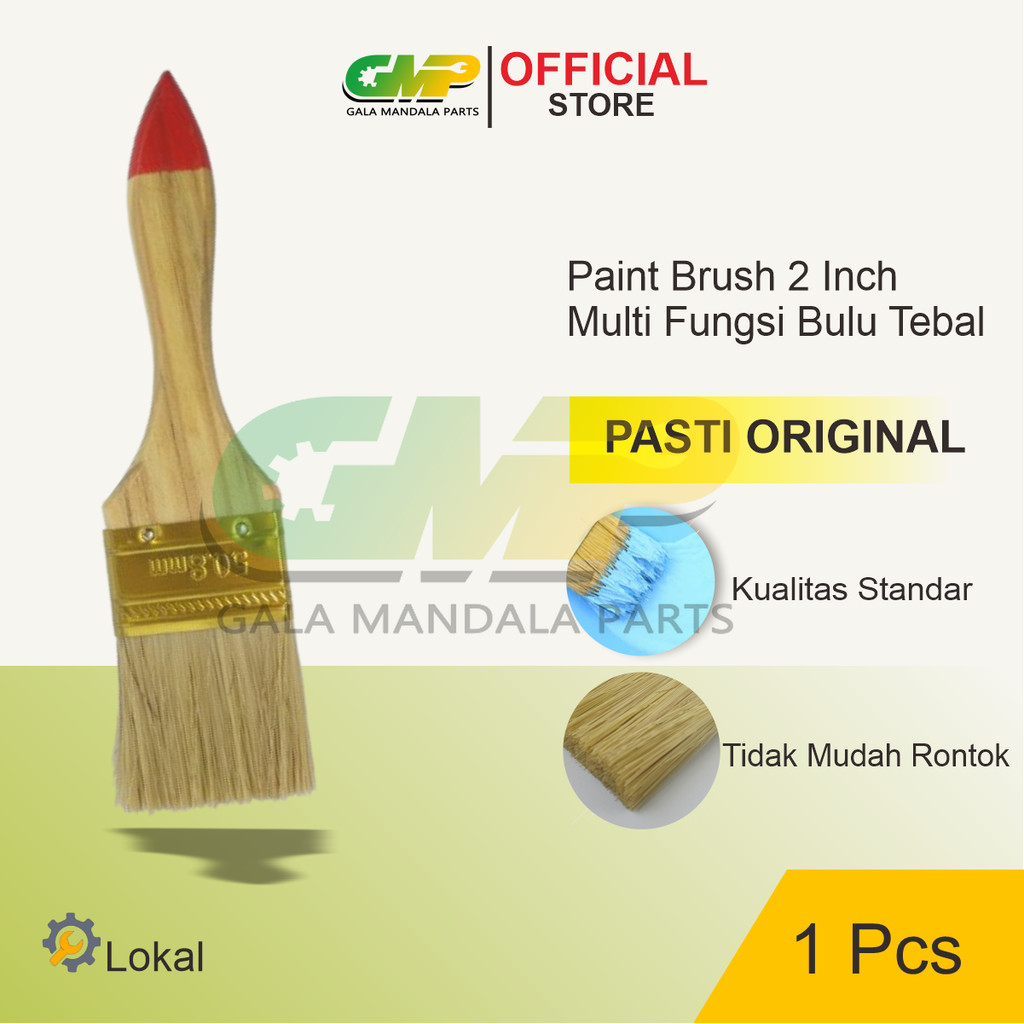 

Paint Brush 2 Inch Bulu Tebal Kuas Cat Serba Guna Multi Fungsi