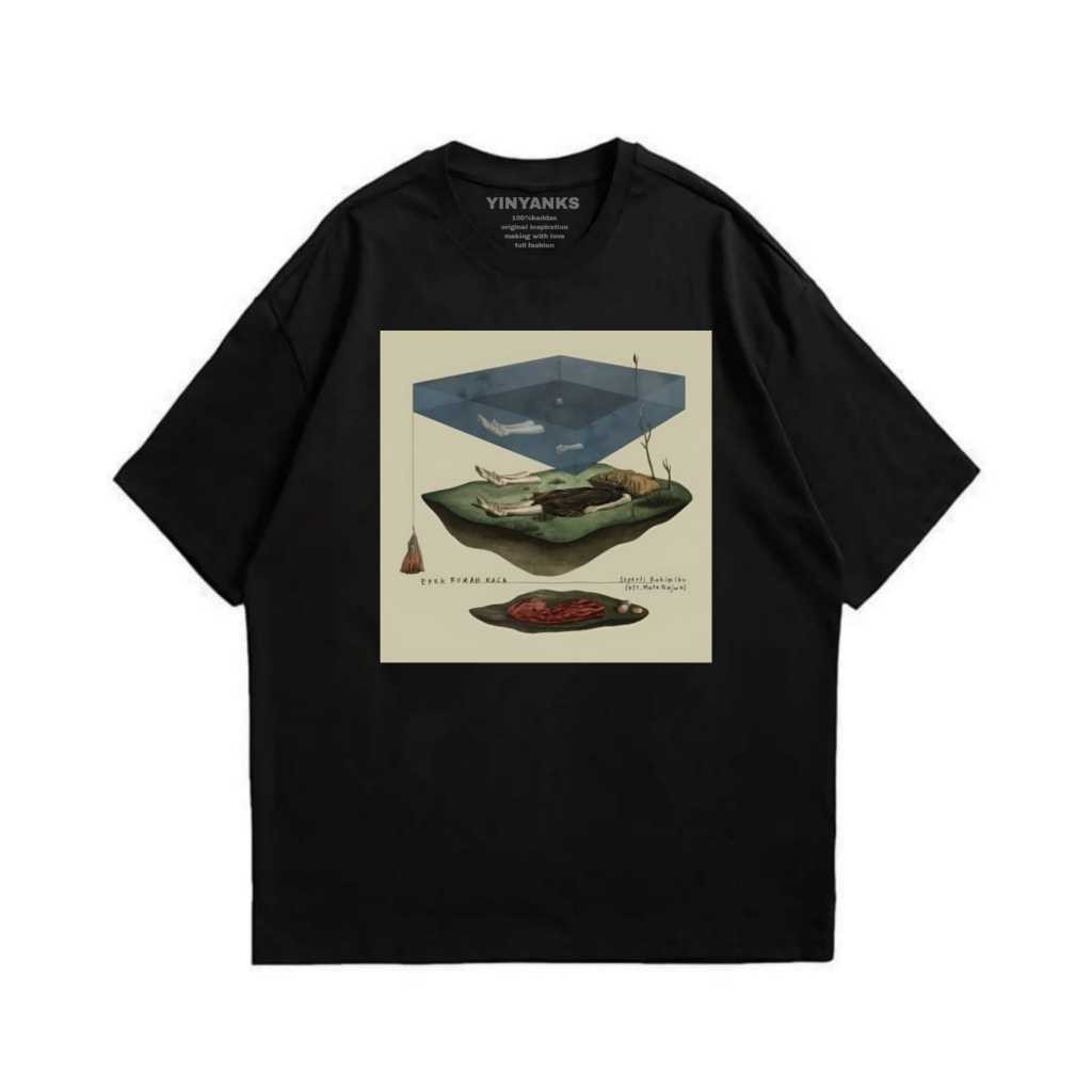 Medium clothing Tshirt Efek Rumah Kaca Seperti Di Rahim Ibu Music Kaos Lengen Pendek Unisex combed 2