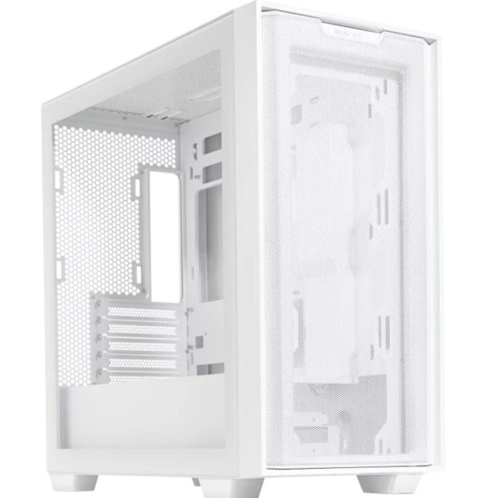 ASUS A21 M-ATX Gaming PC Case - White