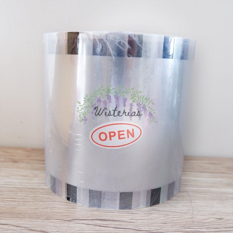

Plastik Lid Cup Sealer Polos Untuk Mesin Press Gelas Plastik 1200 Pcs