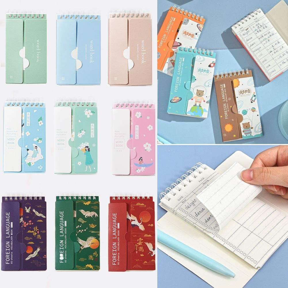 

Useful Study Journal Diary Memory Memo Mini Notepad Vocabulary Notebook Foreign Languages Word Book Recite Words