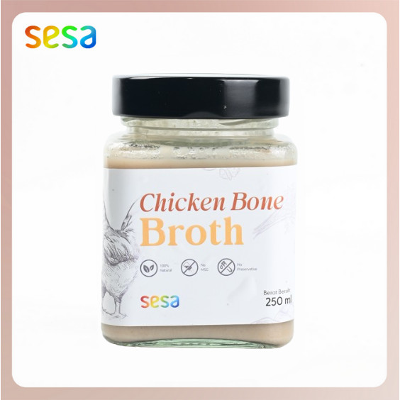 

SESA Chicken Bone Broth Thick Collagen 250ml - Kaldu Ayam