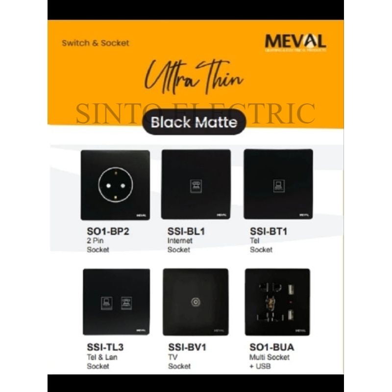 MEVAL outlet tv meval black