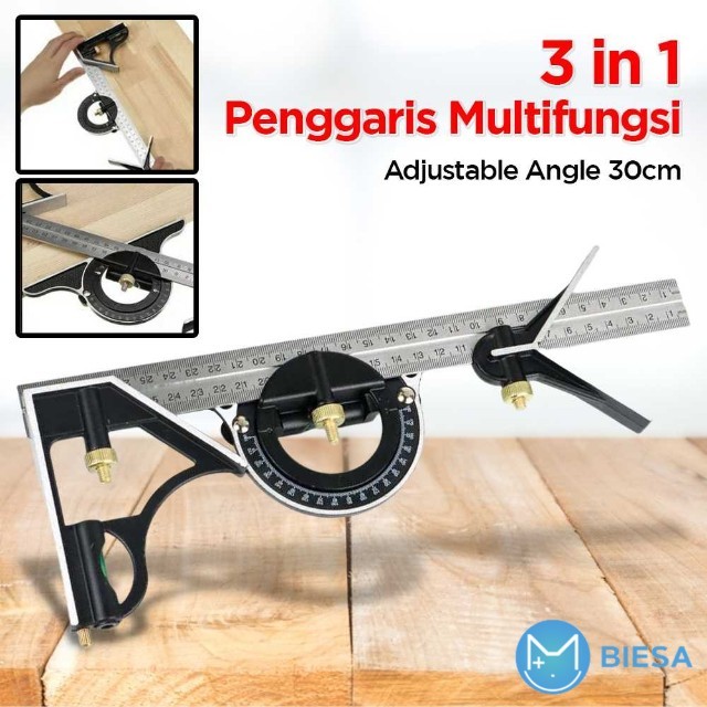 

Penggaris Multifungsi Adjustable Angle Ruler Set 30 cm - Kuat, Awet, dan Berkualitas Tinggi untuk Pengukuran Presisi