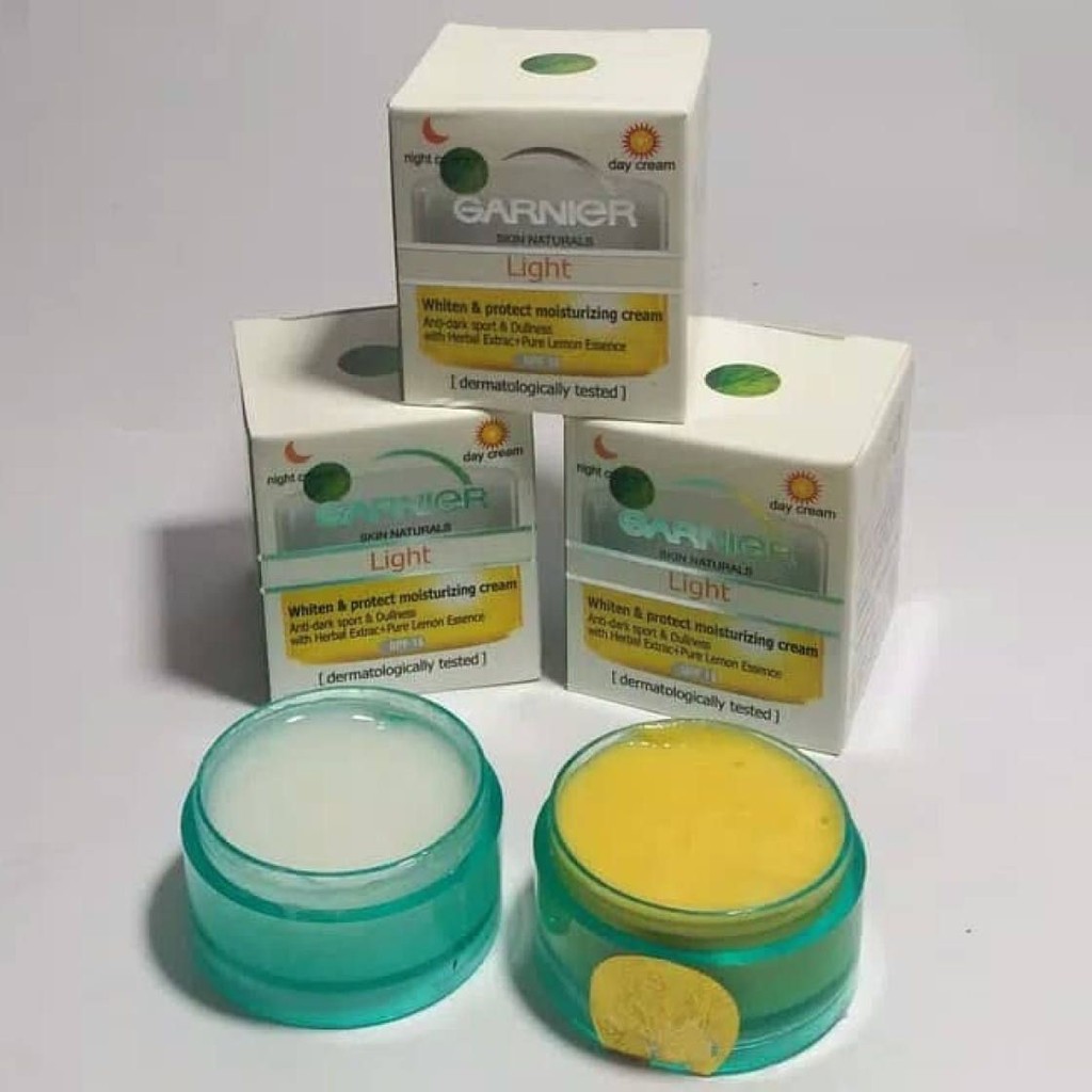 (12PCS) Cream Garnier Susun Siang & Malam - Krim Pelembab Malam