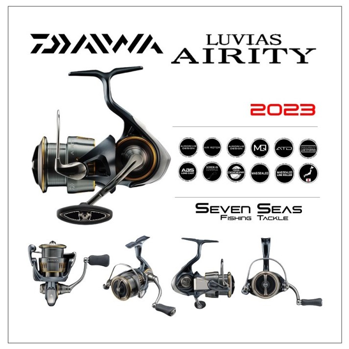 Daiwa Airity LT Model 2023 Spinning Reel Pancing - PC LT 2500