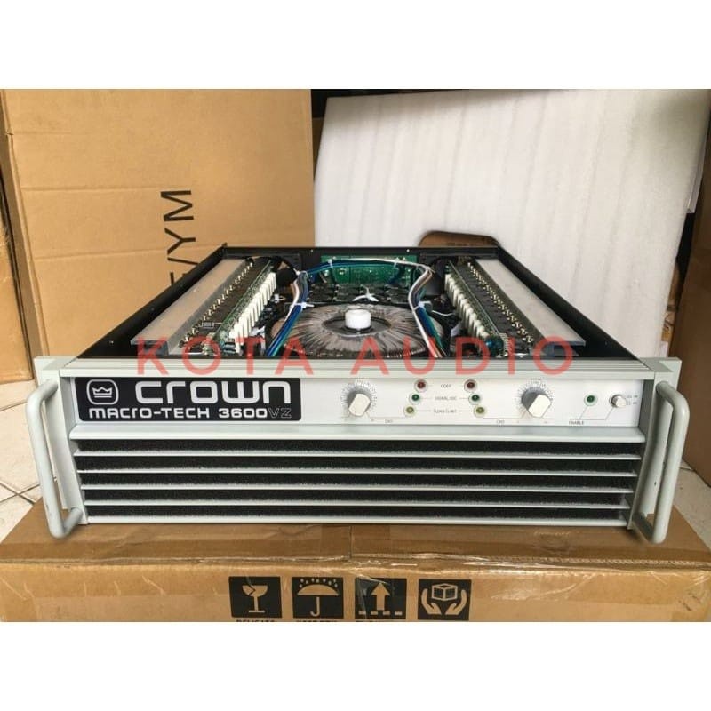 Power Amplifier Crown MACRO TECH 3600 / MACROTECH 3600 VZ