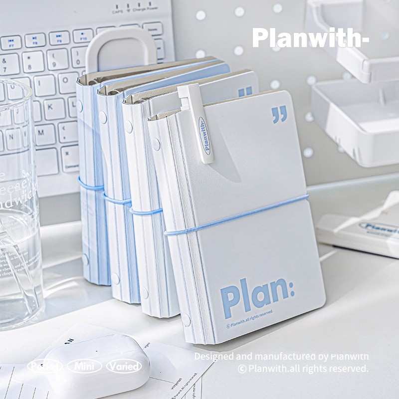 

A6/A7 Pocket Loose-leaf Diary Journal Notebook Ins Girl Notepad Business Office Notebook School Stationery