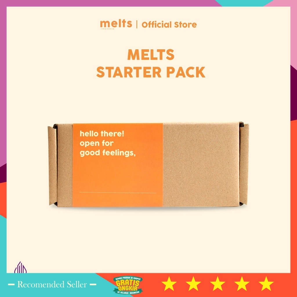 

Cocok buat pacar kado istri suami hampers murah natal / Melts Starter Pack | Hadiah Bingkisan Kado Gift Set Box