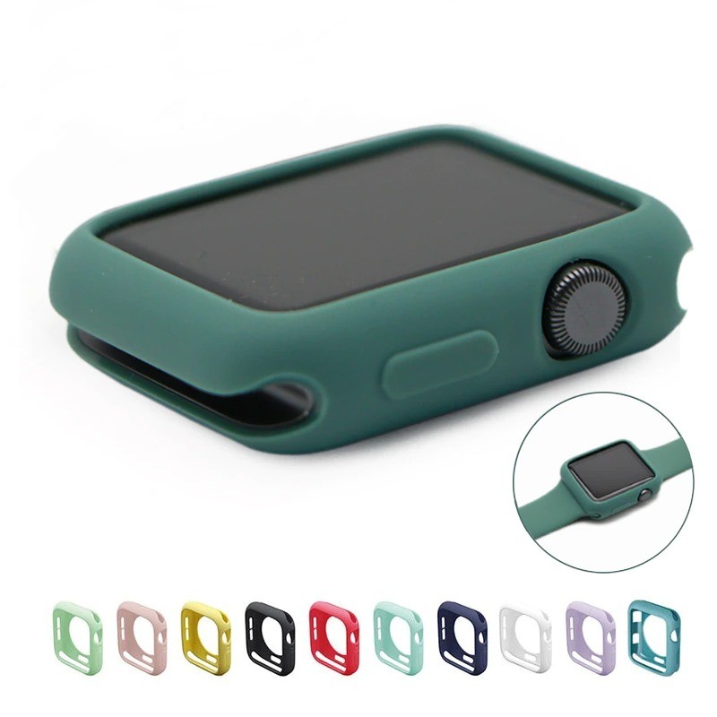 HOT DEALS Soft Case Smartwatch iWatch T500 i8 Bumper Pelindung T55 Ultra Silikon iWatch 9 8 7 6 SE