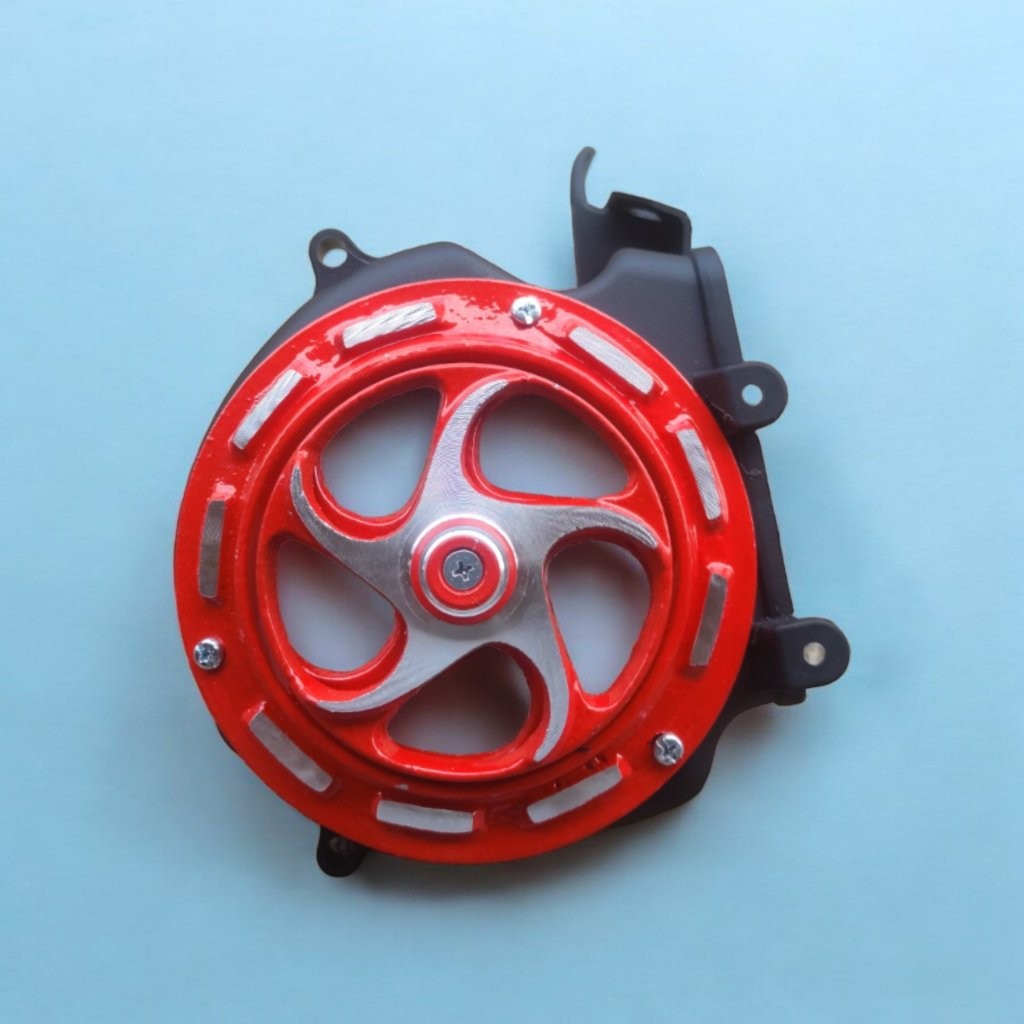 Spinner Merah Tutup kipas beat new 2020 scoopy 2021 Genio variasi kipas spinner beat tinggal pasang 