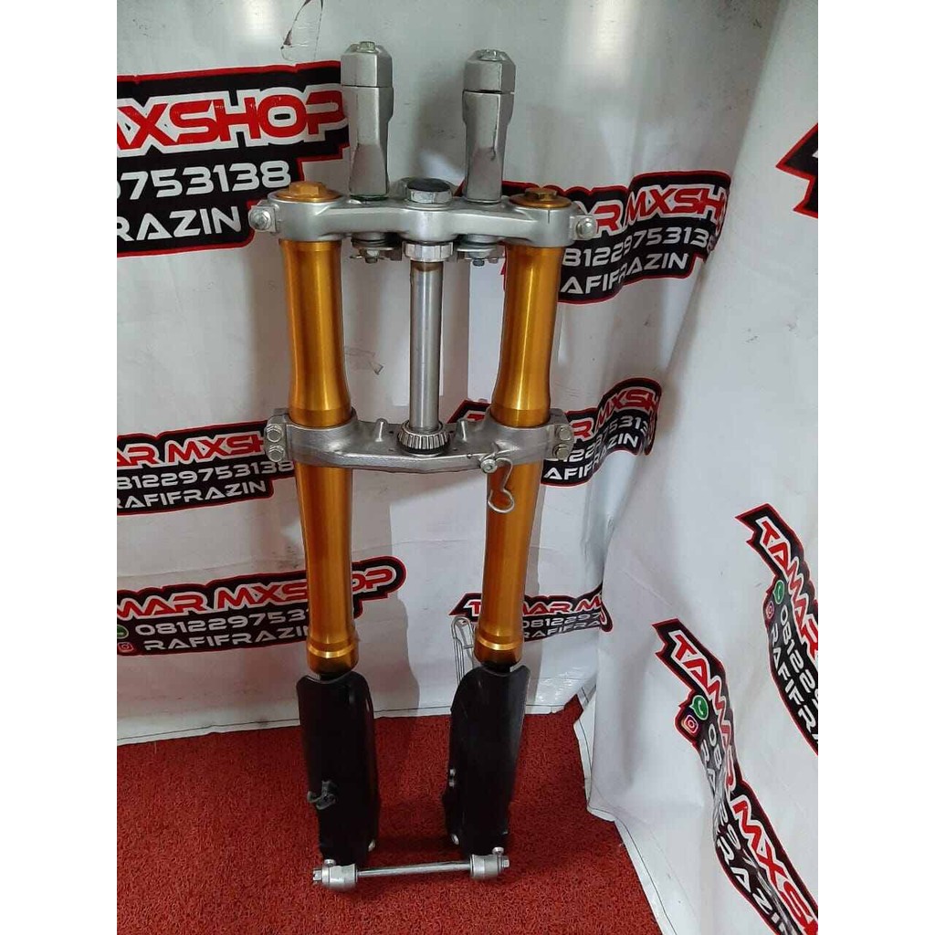 Shock Depan Usd Shock Breaker Original Copotan Kawasaki Klx BF SE Normal Siap Pasang Sil Dan As Aman