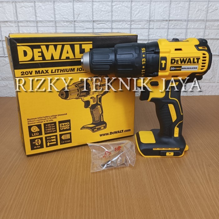 DEWALT CORDLESS HAMMER IMPACT DRILL DCD7781 BOR BETON 13 MM DEWALT - UNIT ONLY
