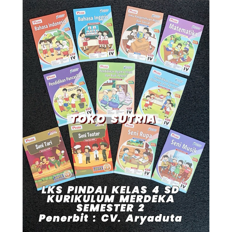 

LKS PINDAI K-MERDEKA KELAS 4 SD (SEMESTER 2) (LKS&KJ)