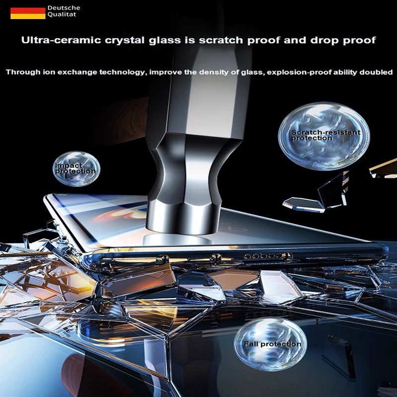 ▶ Flip Case For OPPO A15 A15S A16 F9 F11 Pro A55 A74 A76 A94 5G 4G Double Sided Glass Flip Phone Cas