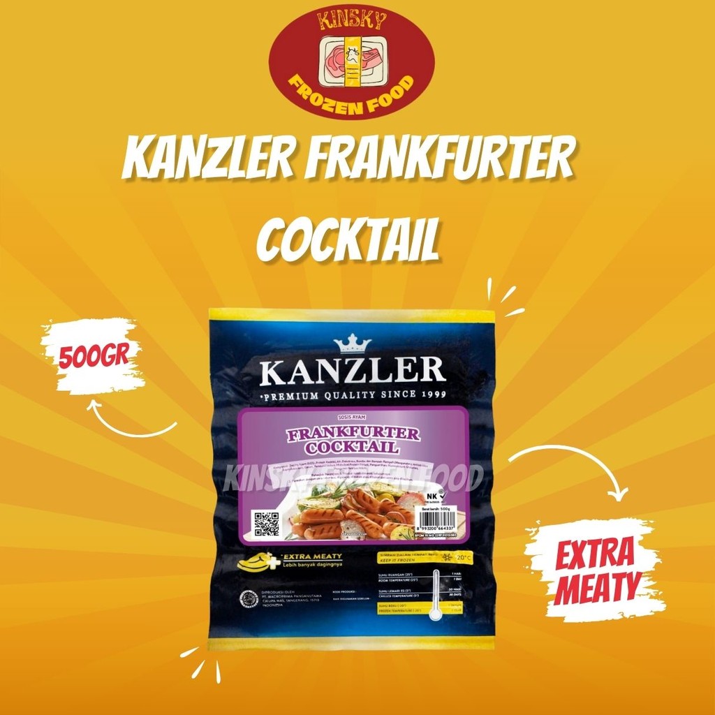 

KANZLER FRANKFURTER COCKTAIL 500GR