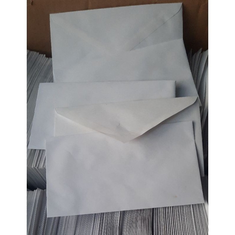 

( 1 pack isi 50lmbr ) amplop polos tanggung 104 tebal kertas 80grm non perekat