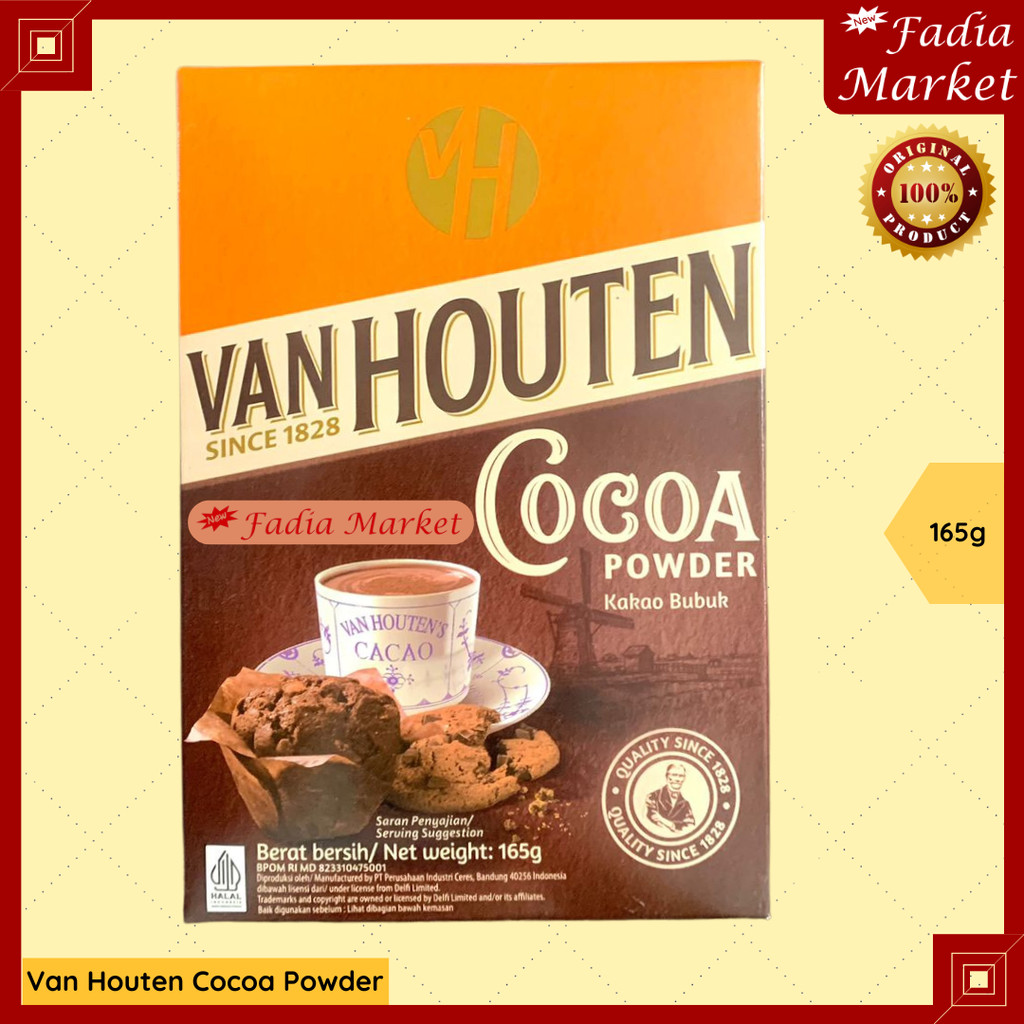 

Van Houten Cocoa Powder Bubuk Coklat 165g