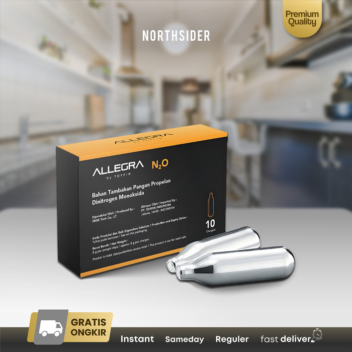 

ROUX Whipper Cream Charger Allegra N2O Nitro Coffee