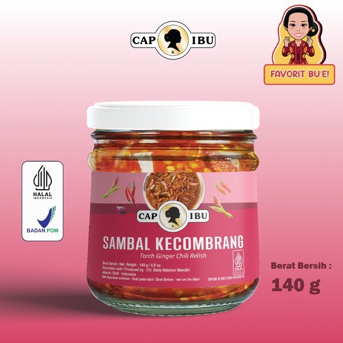 

[New]Promo Sambal Kecombrang Cap Ibu - 140 gram