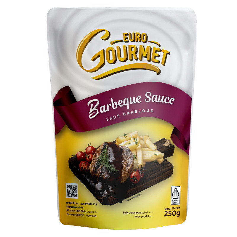 

Euro Gourmet Barbeque Sauce 250gr - Saus BBQ