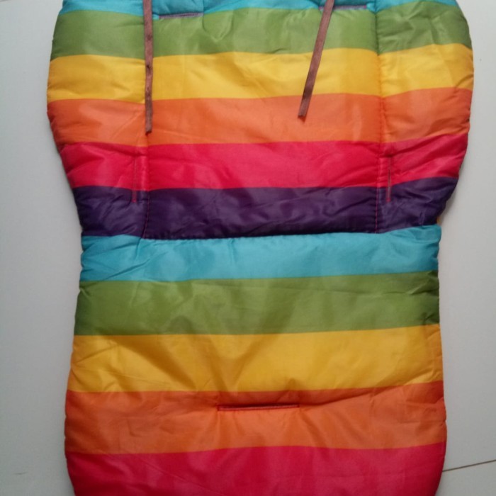 Kasur Bantal kereta dorong bayi atau kasur bantal kursi matras tidur - Rainbow