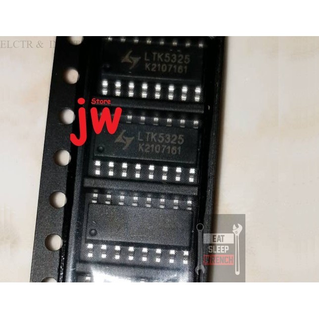 LTK5325 LTK 5325 Class AB/D Stereo SOP-16 SMD Transistor IC dan Konduktor