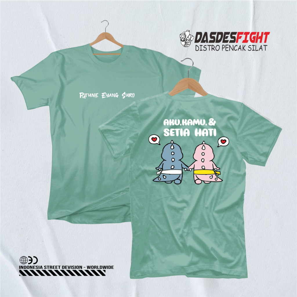 KAOS PUTUNE EYANG SURO - KAOS DINO SETIA HATI - KAOS PSHT PSHW - TERATE - WINONGO