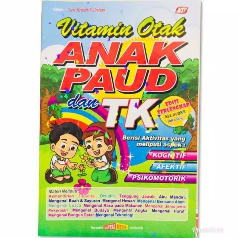 BUKU TK - VITAMIN OTAK PADA ANAK TK & SD