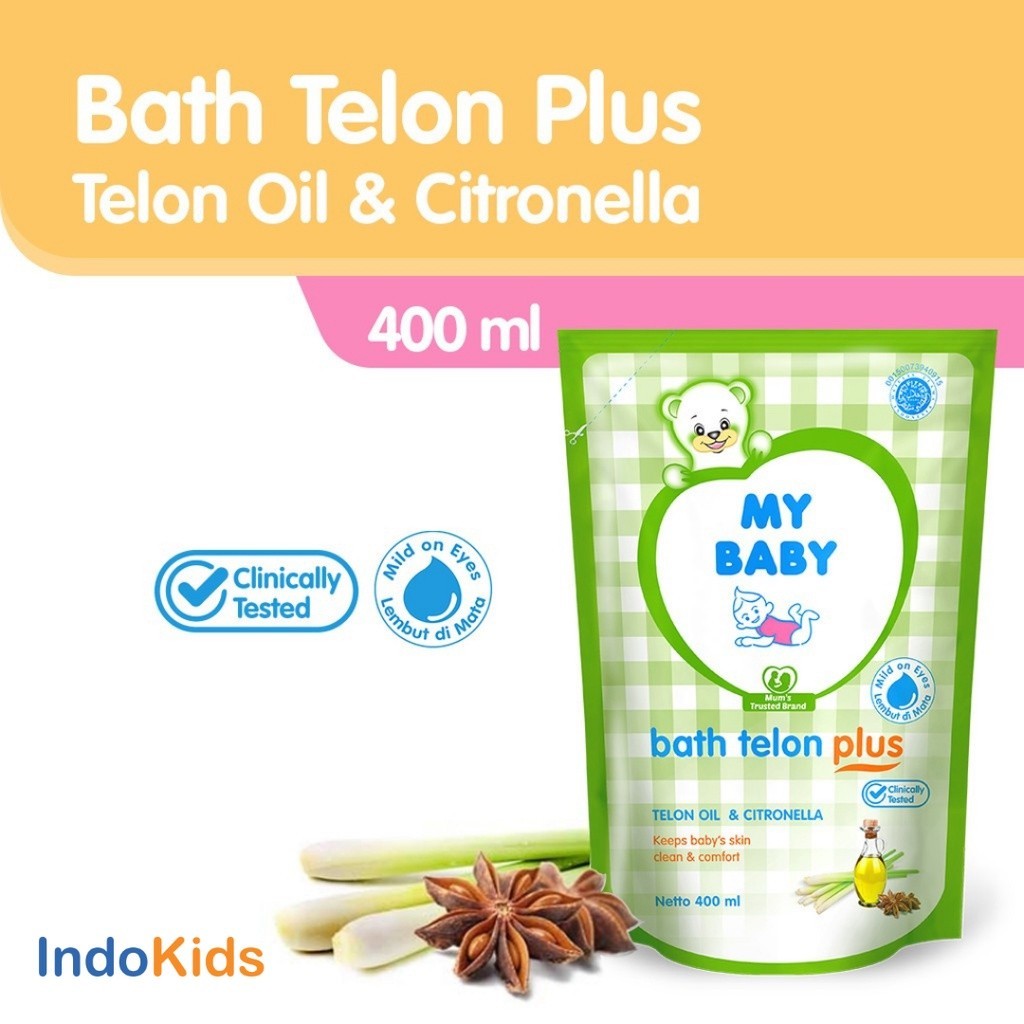 My Baby Bath Telon Plus Sabun Cair Bayi
