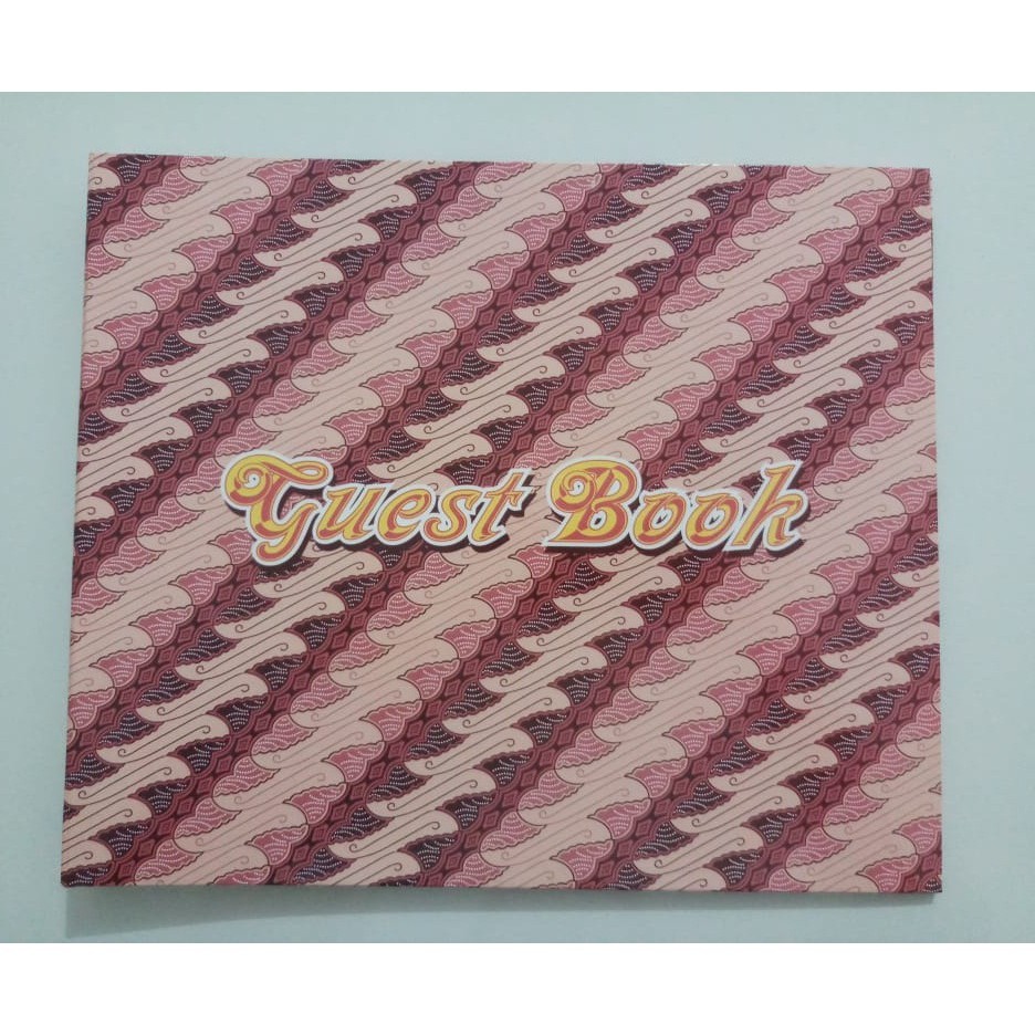 

Guest Book Buku Tamu Daftar Undangan Batik Joyko Gb-2833R-5