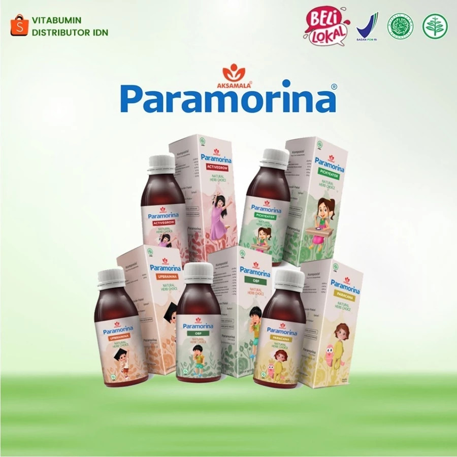 

Paramorina Madu Anak - Anti GTM, Lancar Bicara, Daya Tahan Tubuh Vitamin dan Suplemen Anak