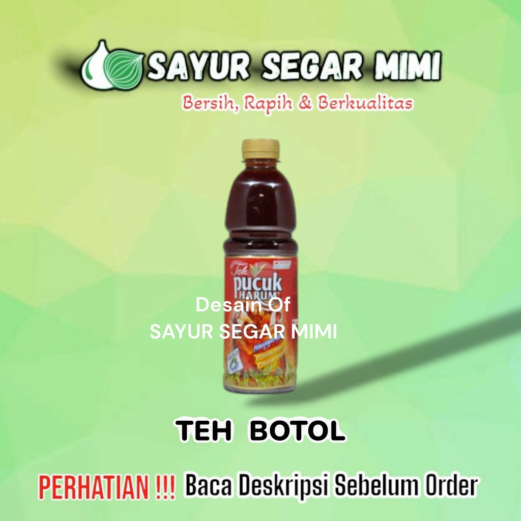 

Teh Pucuk Harum 350ML 1botol - Sayur Segar Mimi