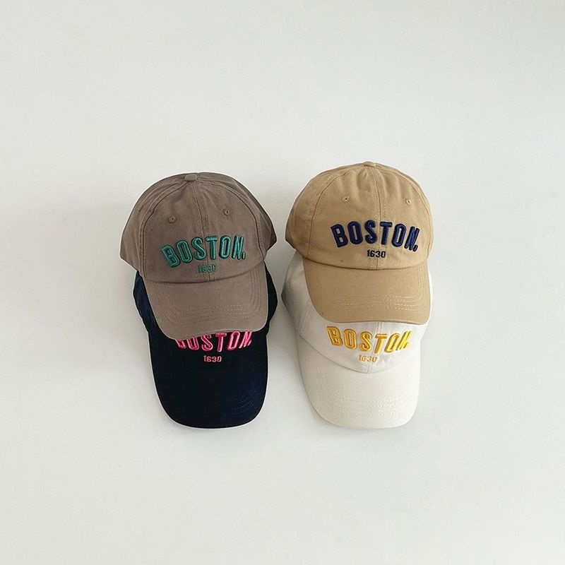 2-6 tahun || Topi baseball anak unisex Boston / topi anak lakilaki dan perempuan santai