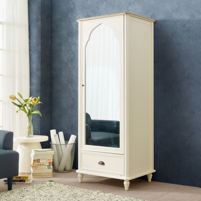 

GUFU Marsha Wardrobe 1 Doors | Lemari Pakaian Minimalis 1 pintu