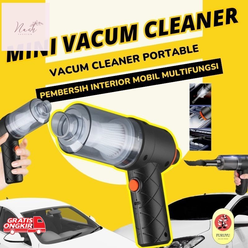 Perlatan Rumah / Vacuum Vacum Vakuum Vakum Jet Cleaner Wireless Portable Mini 2in1 Alat Sedot Hisap 