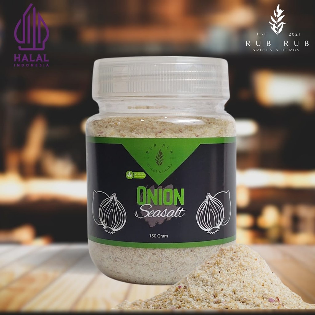 

RUBRUB MIX House Blend Rub Bumbu Marinasi Serba Guna Rendah Lemak Spices Cajun Seasoning BBQ Grill ONION SEASALT
