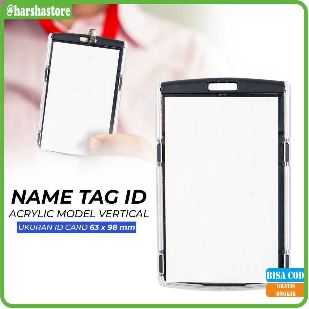 

REAP Name Tag ID Acrylic Model Vertical - 7117