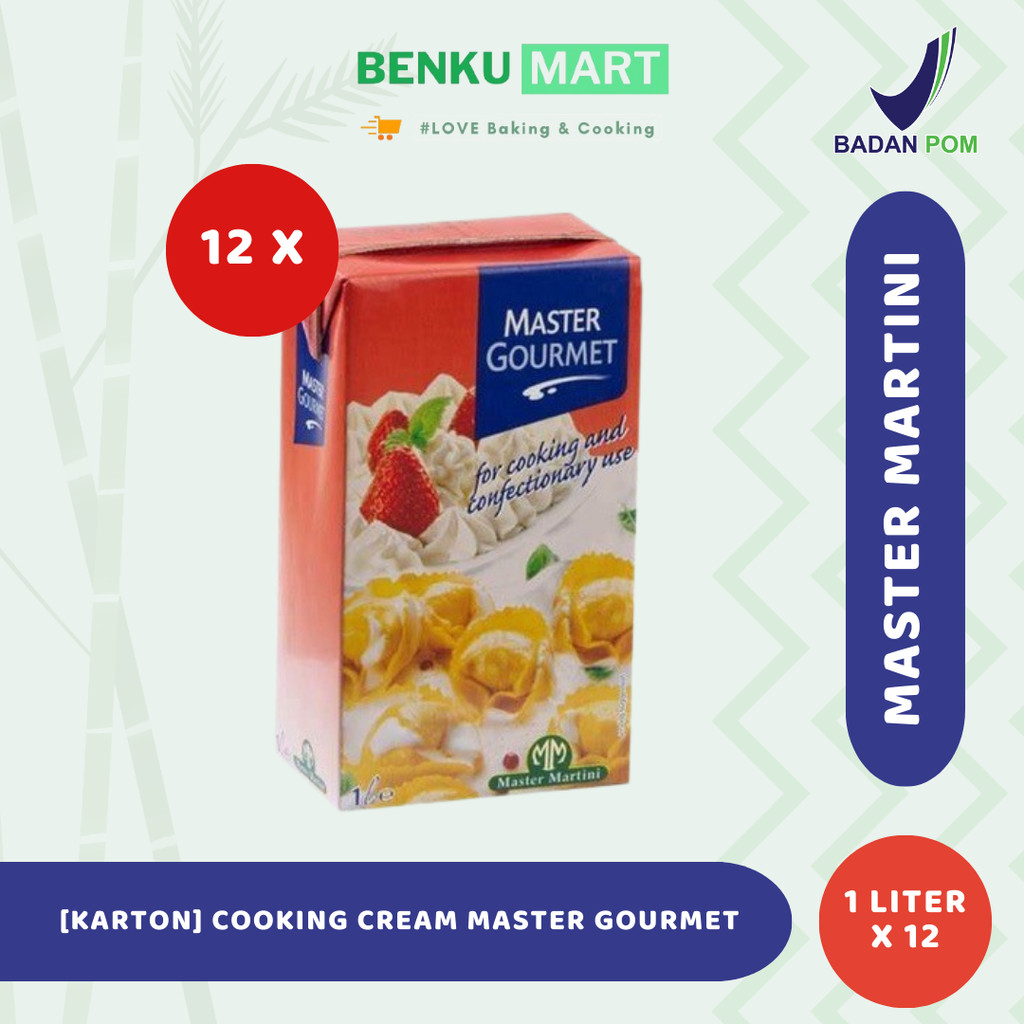 

[KARTON] Cooking Cream Master Gourmet 12 x 1 Liter