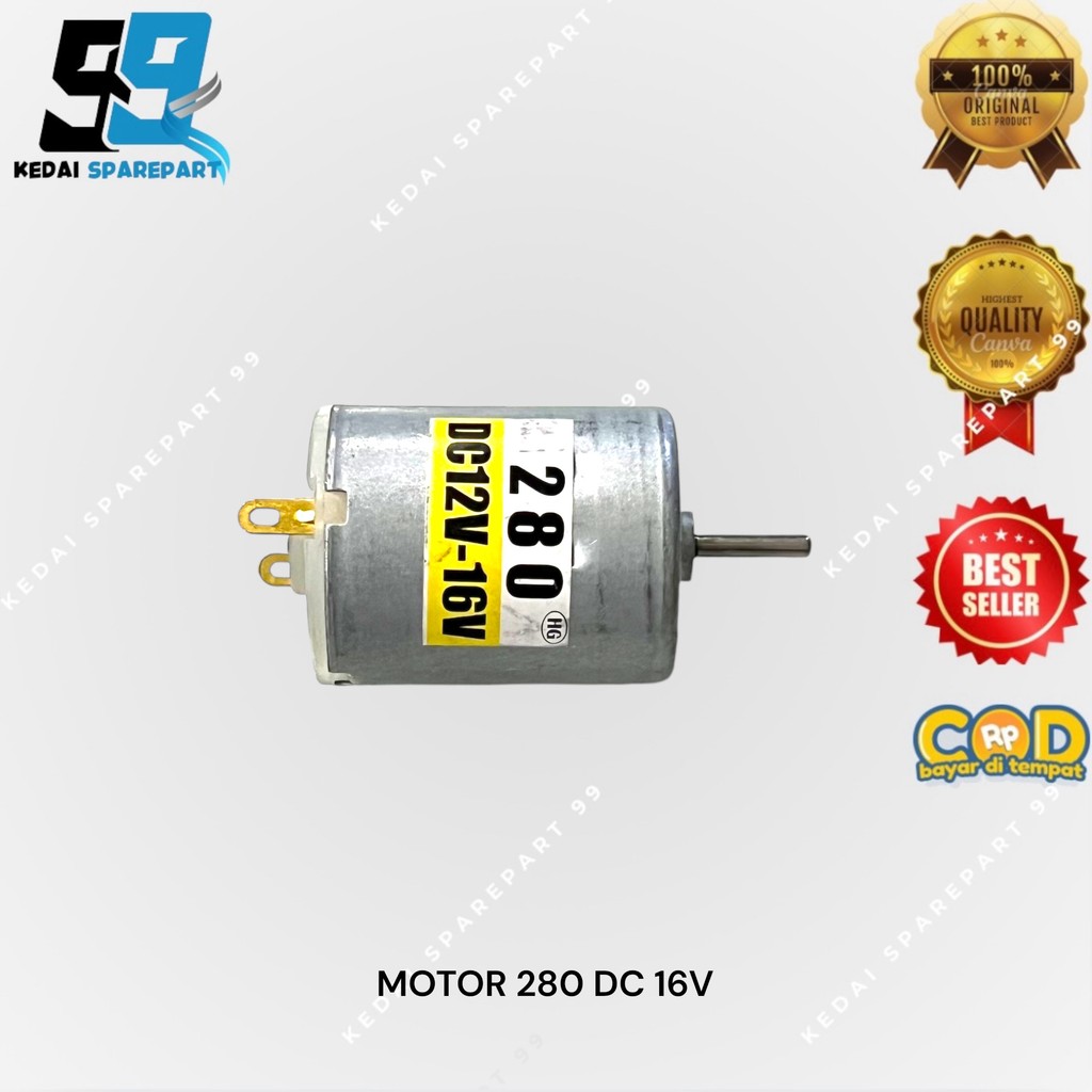 DINAMO DC 16V MOTOR TAMIYA TIPE 280  DC 16V