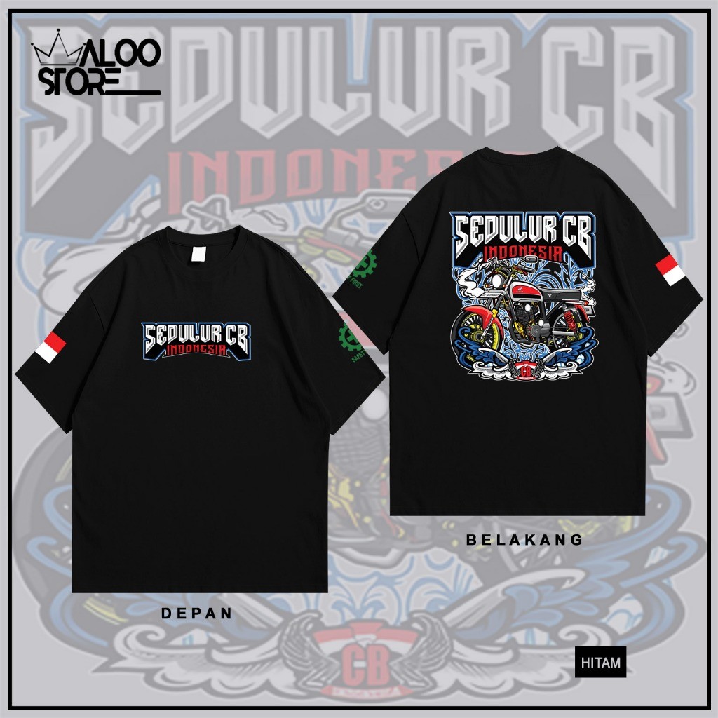 Kaos Racing | Kaos Tshirt Sedulur CB Indonesia | Kaos Racing Honda | Kaos Acara CB Jamda Original | 