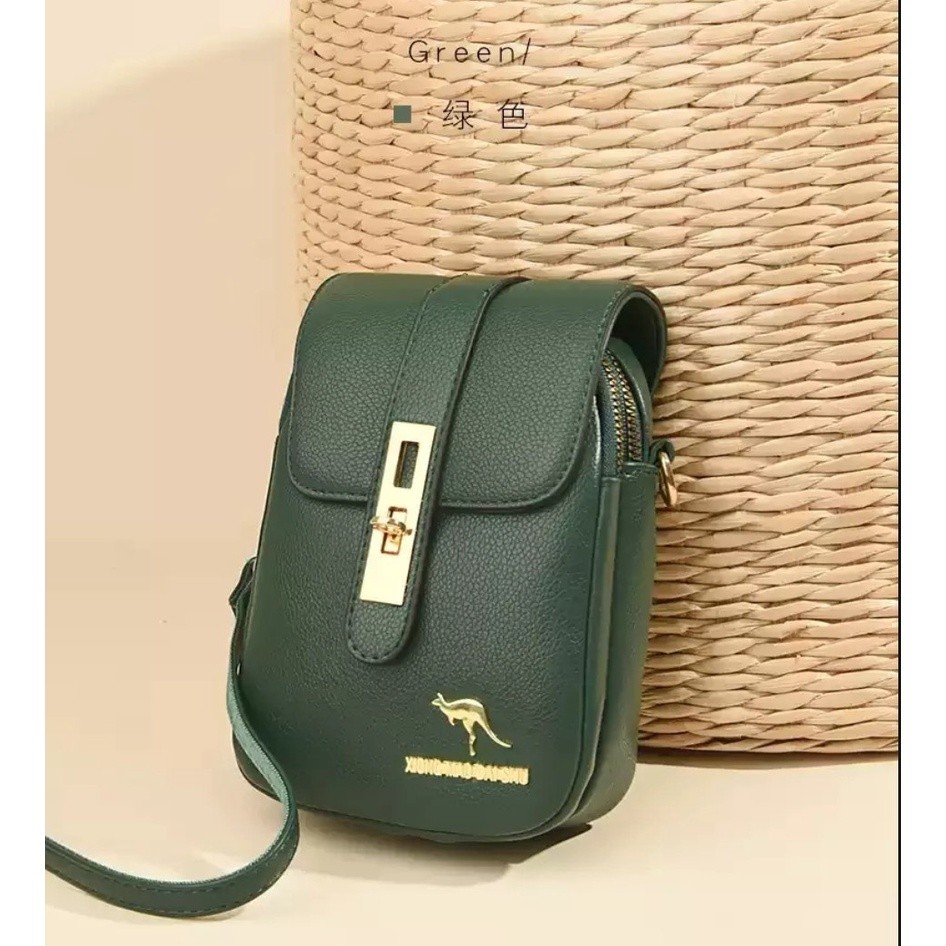 Tas HP Wanita Tas DOMPET HP Selempang Wanita  SLINGBAG KONCI PREMIUM WANITA / TAS HP KULIT PREMIUM /